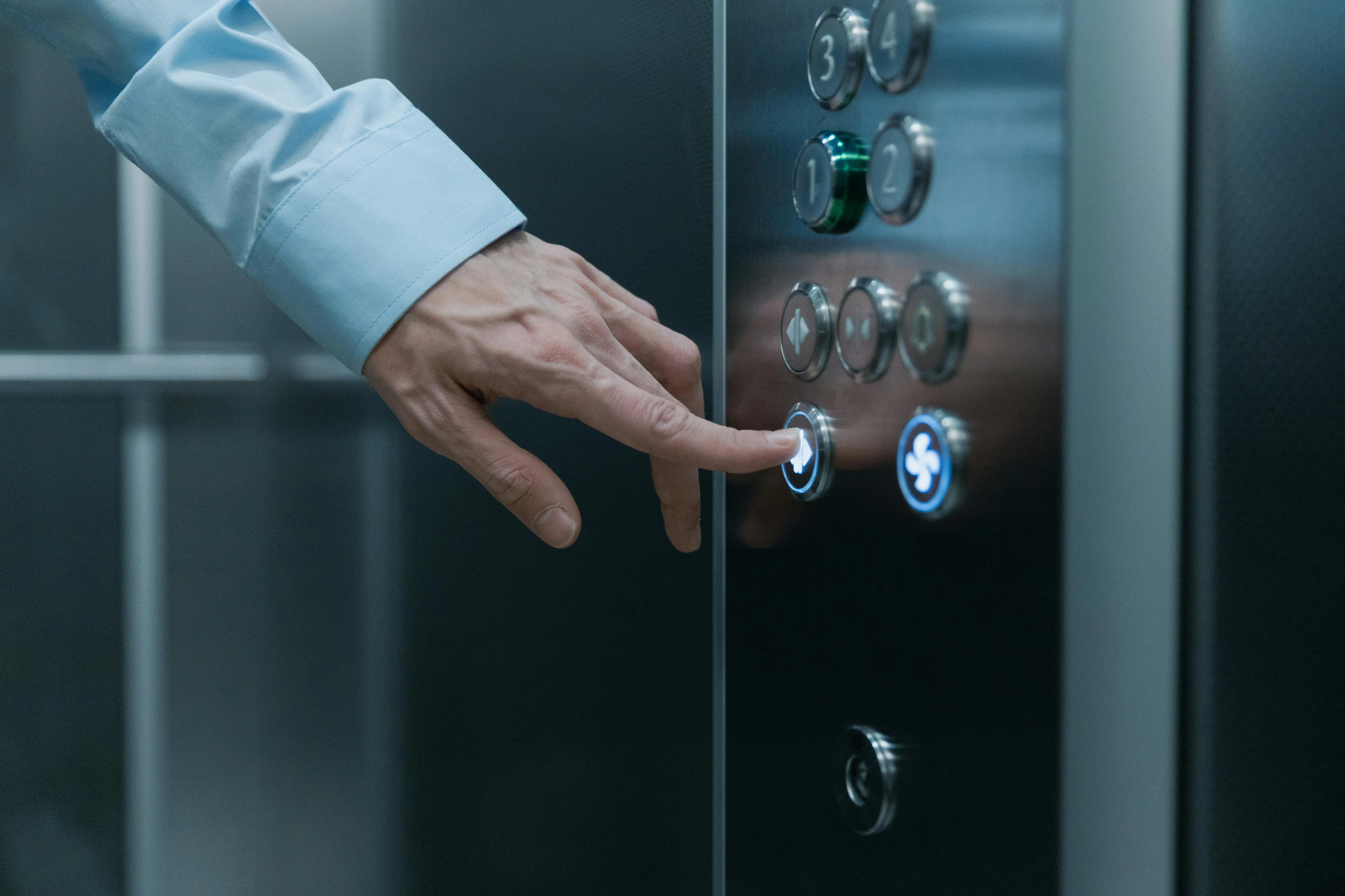 Designer Elevator Buttons